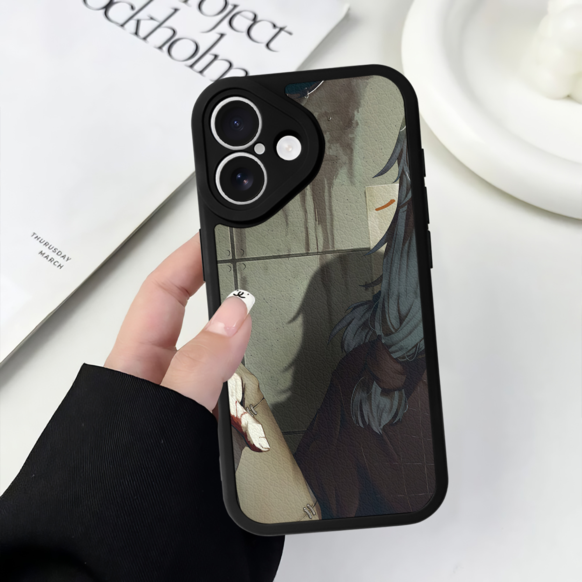 （画像用） SPY×FAMILY间谍家家酒 【iPhone 16シリーズ対応】シリコンスマホケース（レザー調） 材質：シリコン
